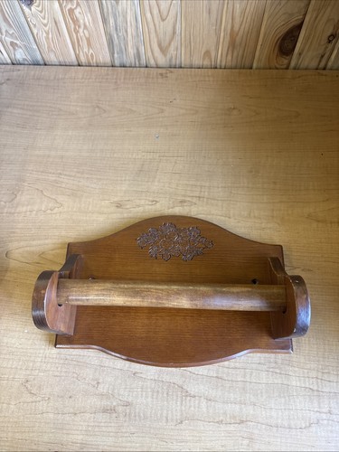 Vintage wood paper towel