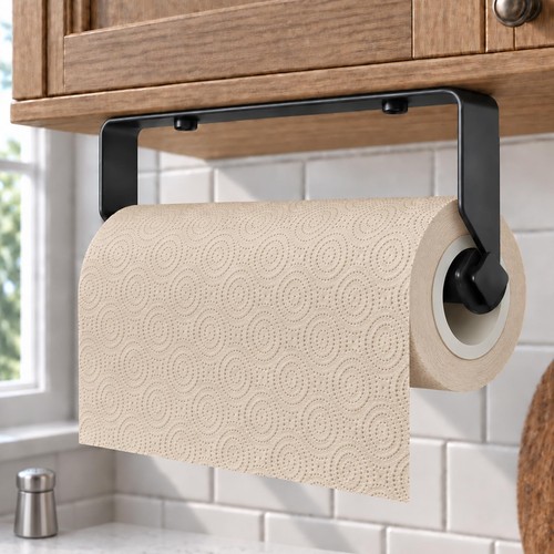 Towel holder under cabinet - towel,